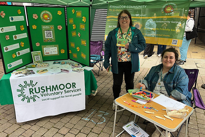 Rushmoor Voluntary Services Stall