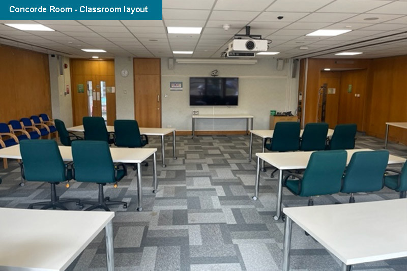 Concorde Room Classroom Layout