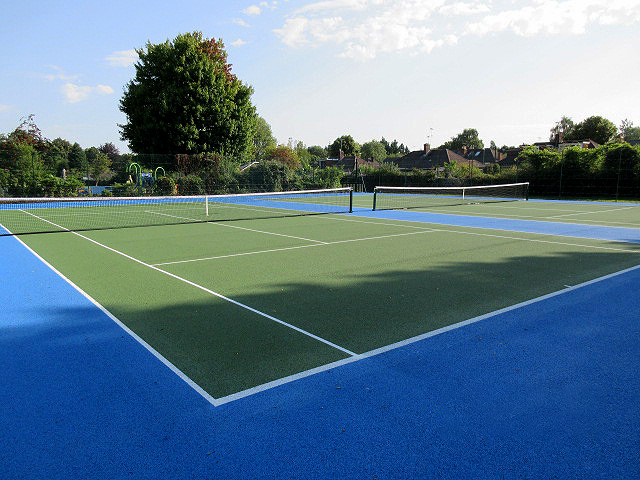 New tennis courts at Rectory Road