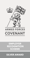 Armed Forces Covenant silver award logo
