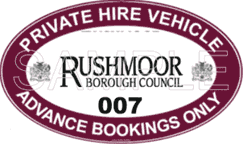 Private Hire side plate