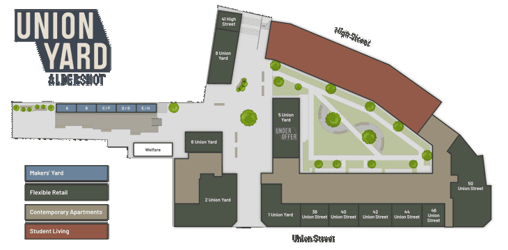 Union Yard site plan